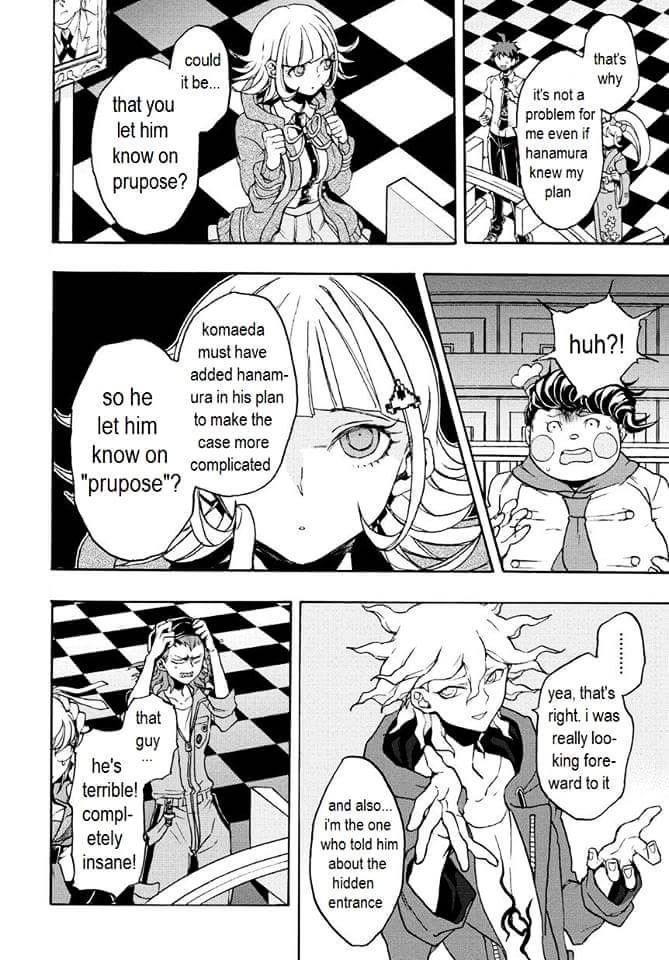 Super Danganronpa 2 - Komaeda Nagito no Kouun to Kibou to Zetsubou Chapter 8 page 4 - Chapter 8 : Good bye Hanamura!