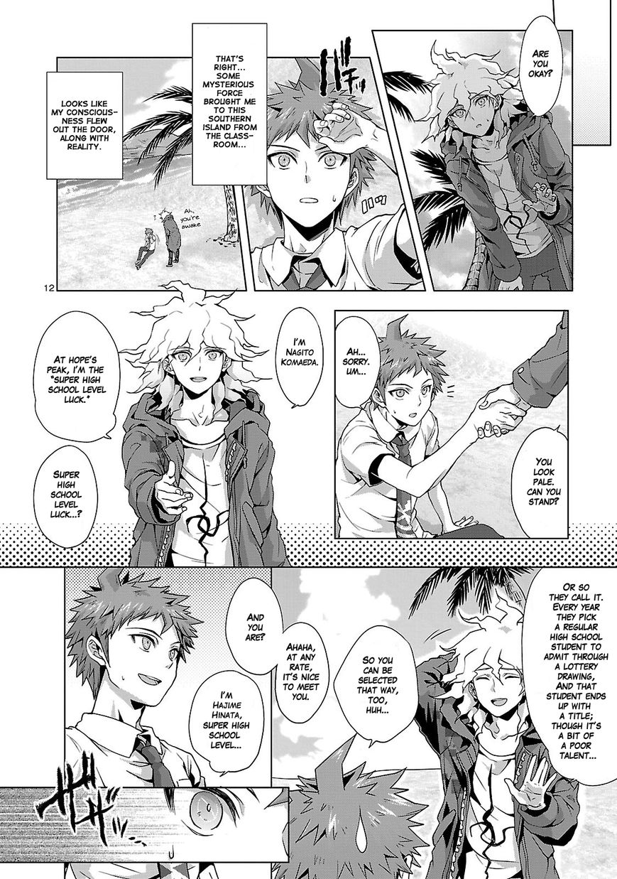 Super Danganronpa 2 - Sayonara Zetsubou Gakuen Chapter 0 page 16 - Chapter 0 : Prologue
