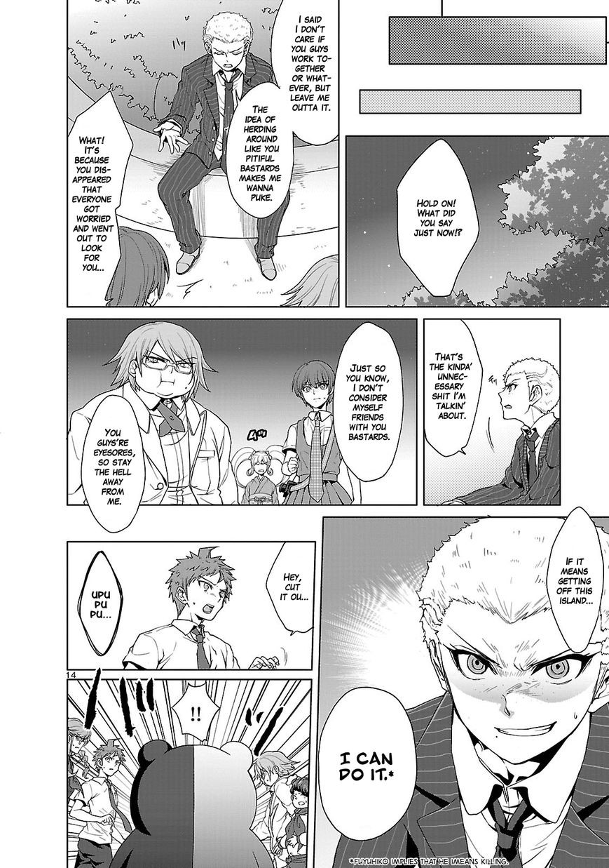 Super Danganronpa 2 - Sayonara Zetsubou Gakuen Chapter 1 page 16 - Chapter 1 : The Beginning of the Field Trip of Mutual Killing