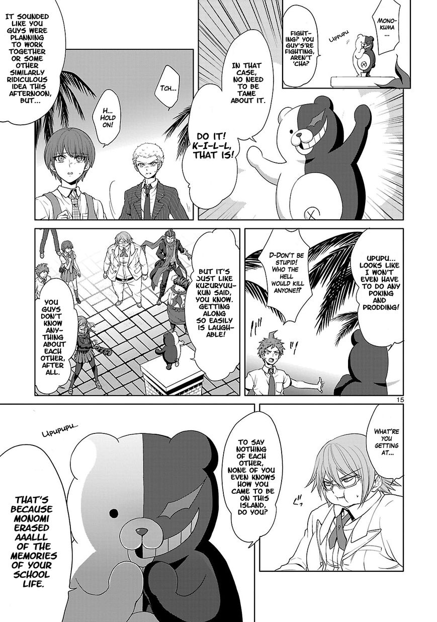 Super Danganronpa 2 - Sayonara Zetsubou Gakuen Chapter 1 page 17 - Chapter 1 : The Beginning of the Field Trip of Mutual Killing