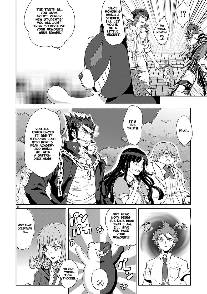 Super Danganronpa 2 - Sayonara Zetsubou Gakuen Chapter 1 page 18 - Chapter 1 : The Beginning of the Field Trip of Mutual Killing