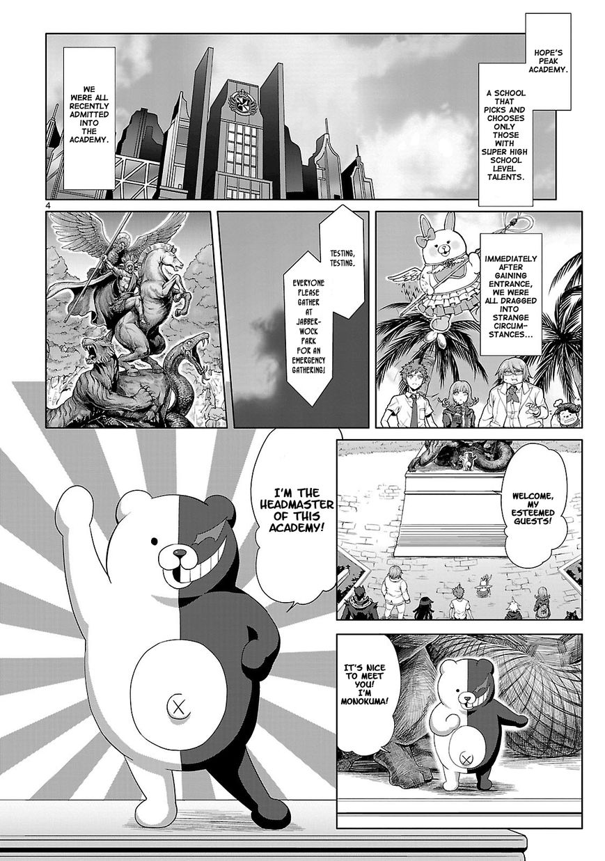 Super Danganronpa 2 - Sayonara Zetsubou Gakuen Chapter 1 page 6 - Chapter 1 : The Beginning of the Field Trip of Mutual Killing