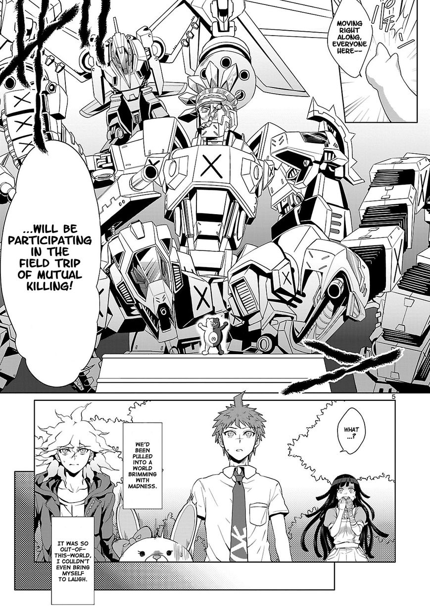 Super Danganronpa 2 - Sayonara Zetsubou Gakuen Chapter 1 page 7 - Chapter 1 : The Beginning of the Field Trip of Mutual Killing