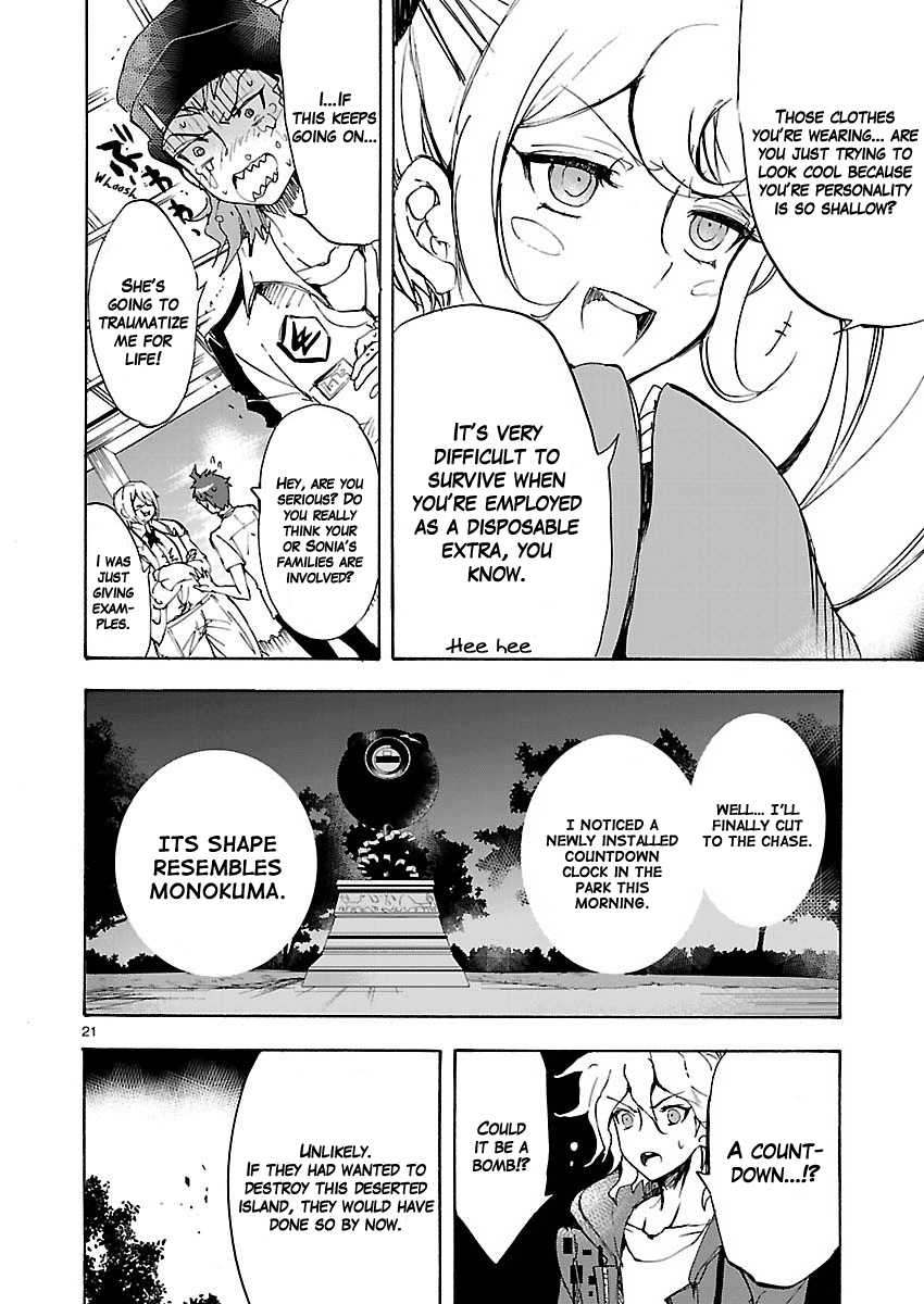Super Danganronpa 2 - Zetsubouteki Ingaritsu no Naka no Souda Kazuichi Chapter 1.2 page 21 - Chapter 1 v2 : My First Field Trip