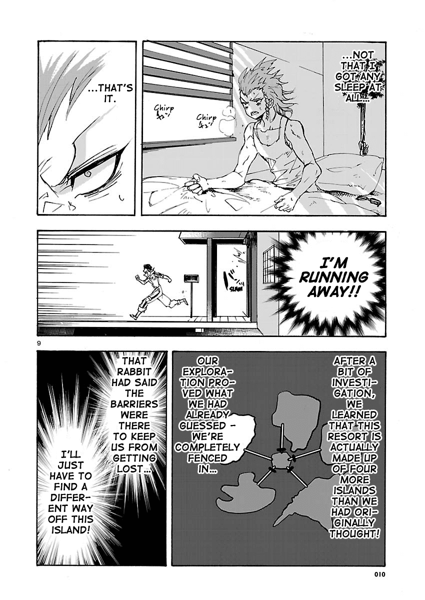 Super Danganronpa 2 - Zetsubouteki Ingaritsu no Naka no Souda Kazuichi Chapter 1.2 page 9 - Chapter 1 v2 : My First Field Trip