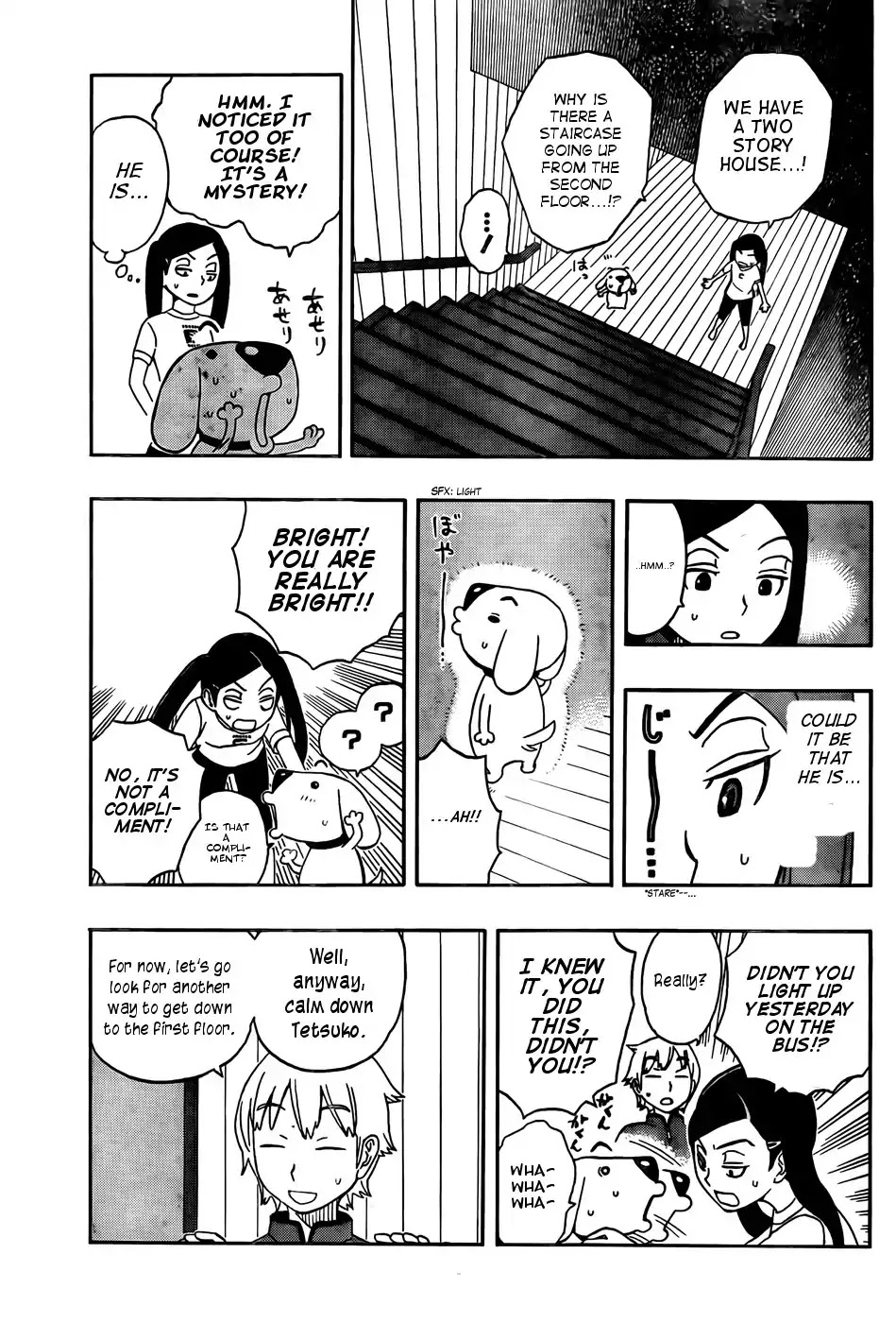 Super Dog Rilienthal Chapter 2 page 10 - Chapter 2 : Super Dog Rilienthal And The Red Staircase