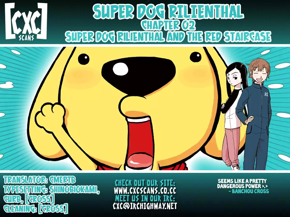 Super Dog Rilienthal Chapter 2 page 30 - Chapter 2 : Super Dog Rilienthal And The Red Staircase