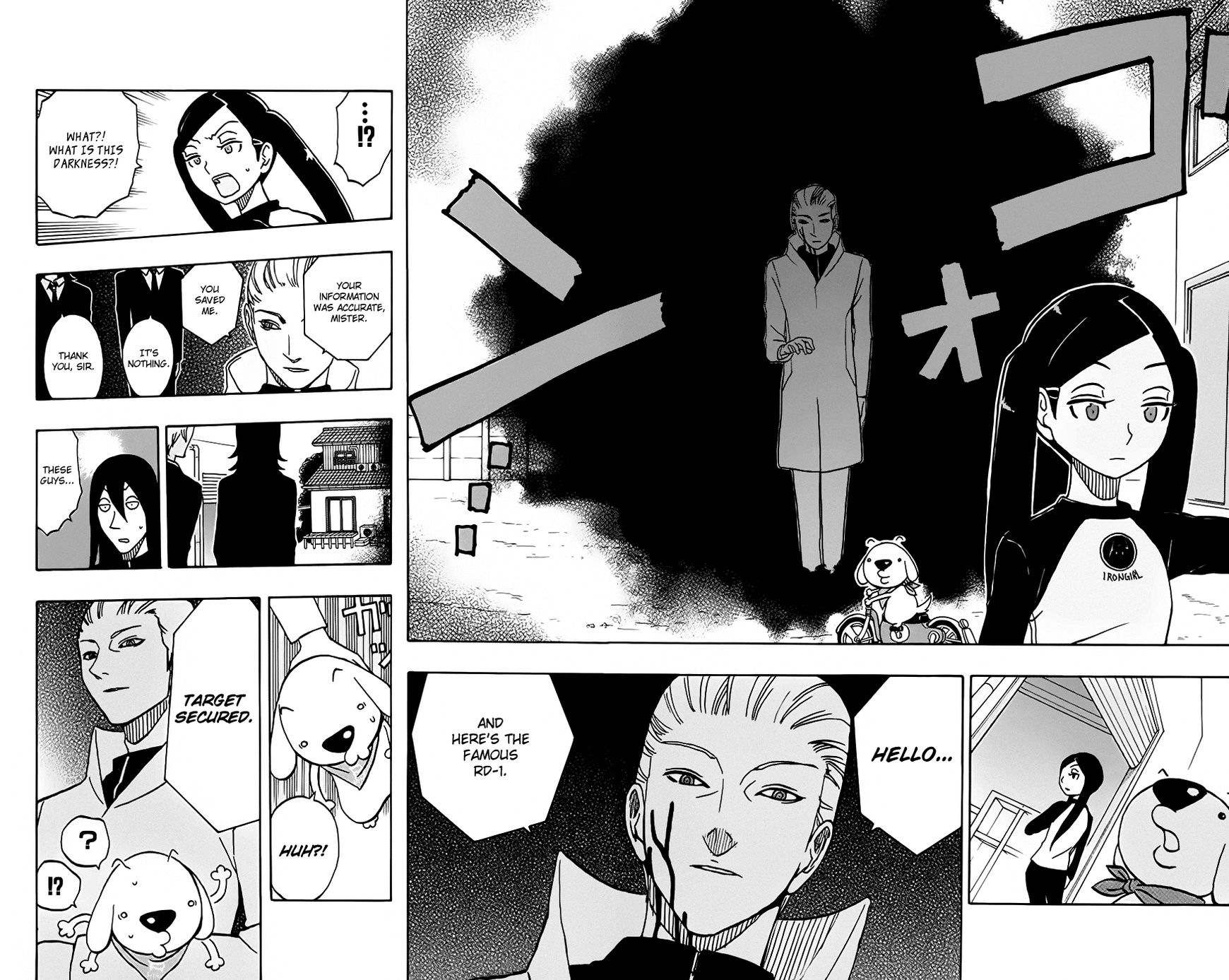 Super Dog Rilienthal Chapter 27 page 18 - Chapter 27 : The Man in Black and White