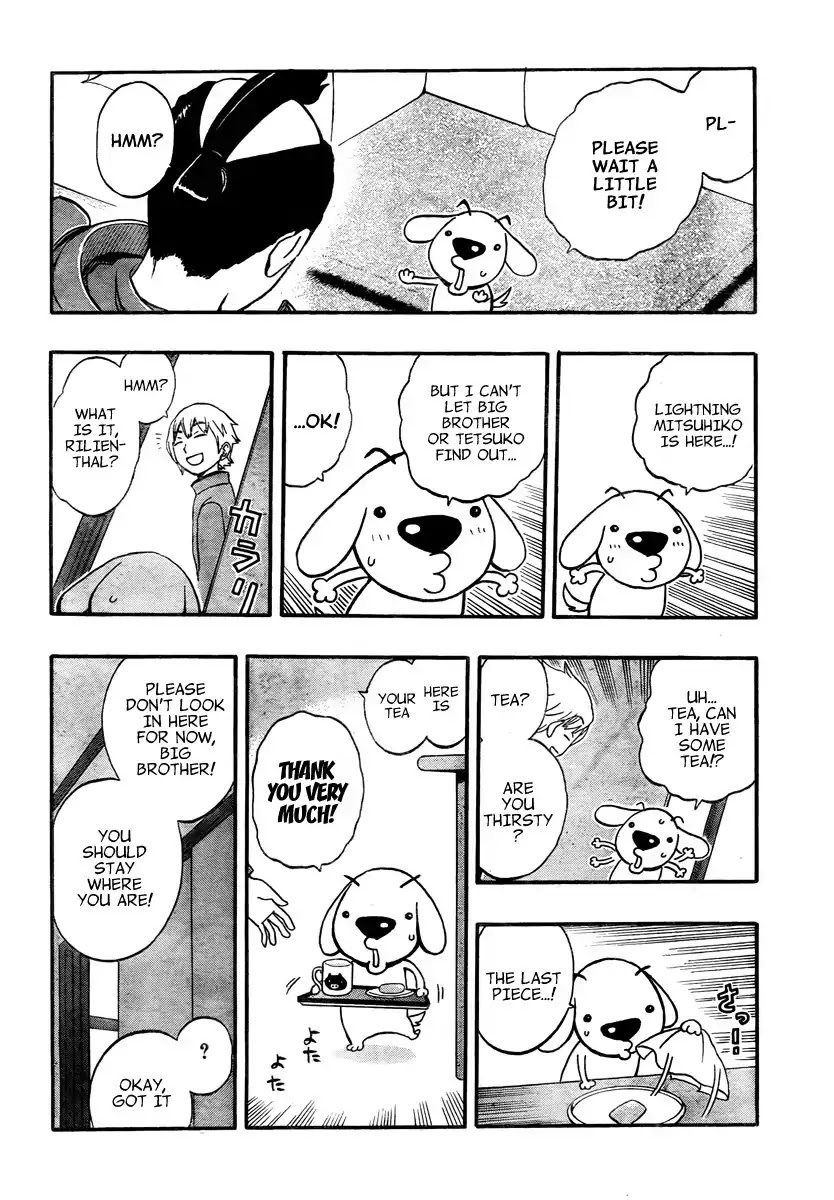 Super Dog Rilienthal Chapter 3 page 12 - Chapter 3 : Super Dog Rilienthal And The Topknot hair Knight