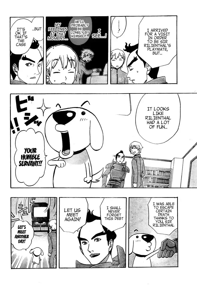 Super Dog Rilienthal Chapter 3 page 22 - Chapter 3 : Super Dog Rilienthal And The Topknot hair Knight