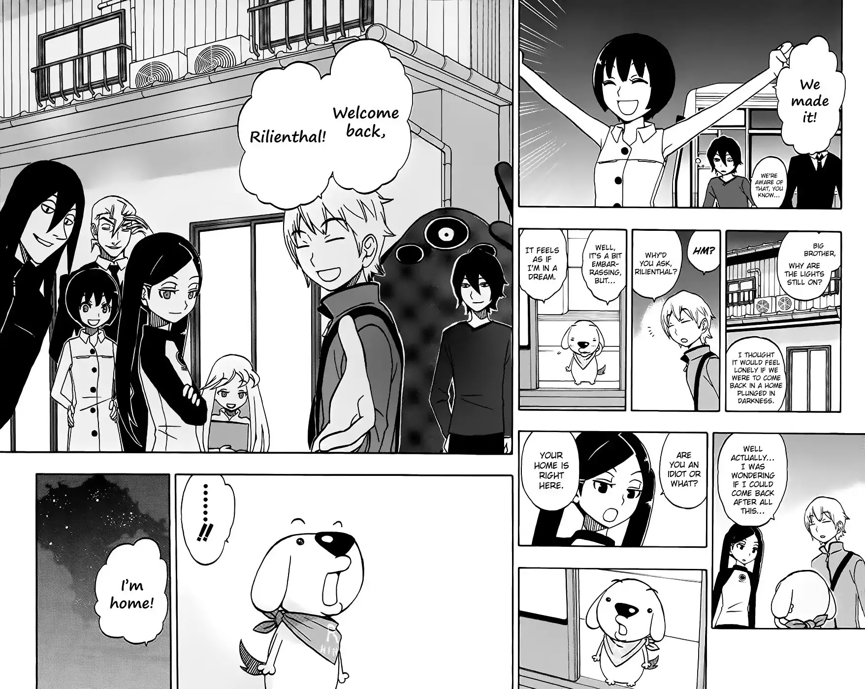 Super Dog Rilienthal Chapter 32 page 24 - Chapter 32: Everyone's Home