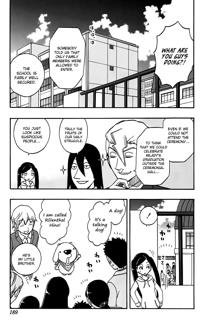 Super Dog Rilienthal Chapter 33 page 12 - Chapter 33: Testsuko And The Graduation Ceremony