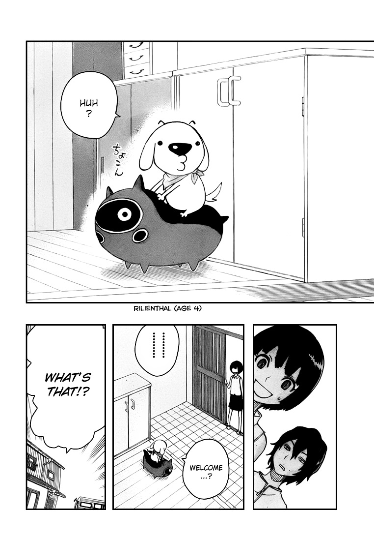 Super Dog Rilienthal Chapter 6 page 3 - Chapter 6 : Super Dog Rilienthal and the Monster's Footprints (1st Part)