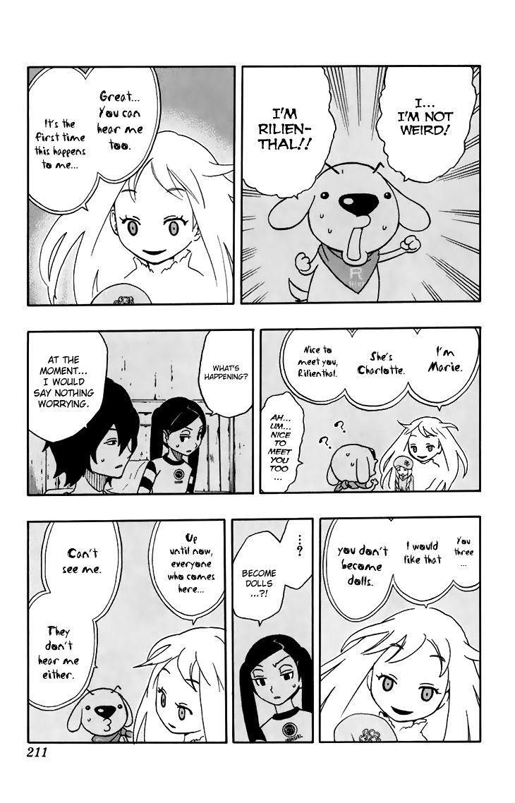 Super Dog Rilienthal Chapter 8 page 12 - Chapter 8 : The Monster's Footprints (last part)