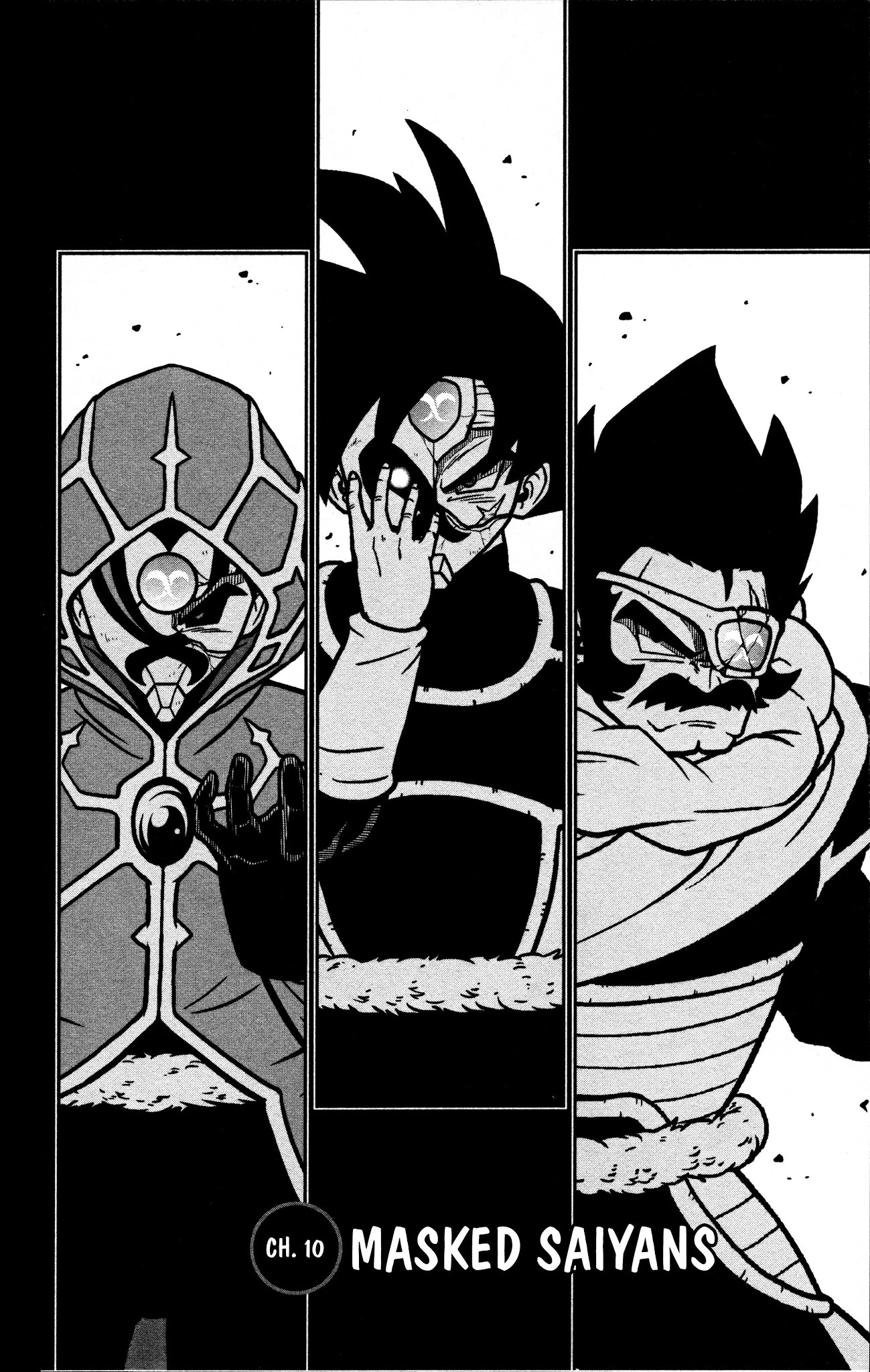 Super Dragon Ball Heroes: Dark Demon Realm Mission! Chapter 10 page 1 - Chapter 10: Masked Saiyans