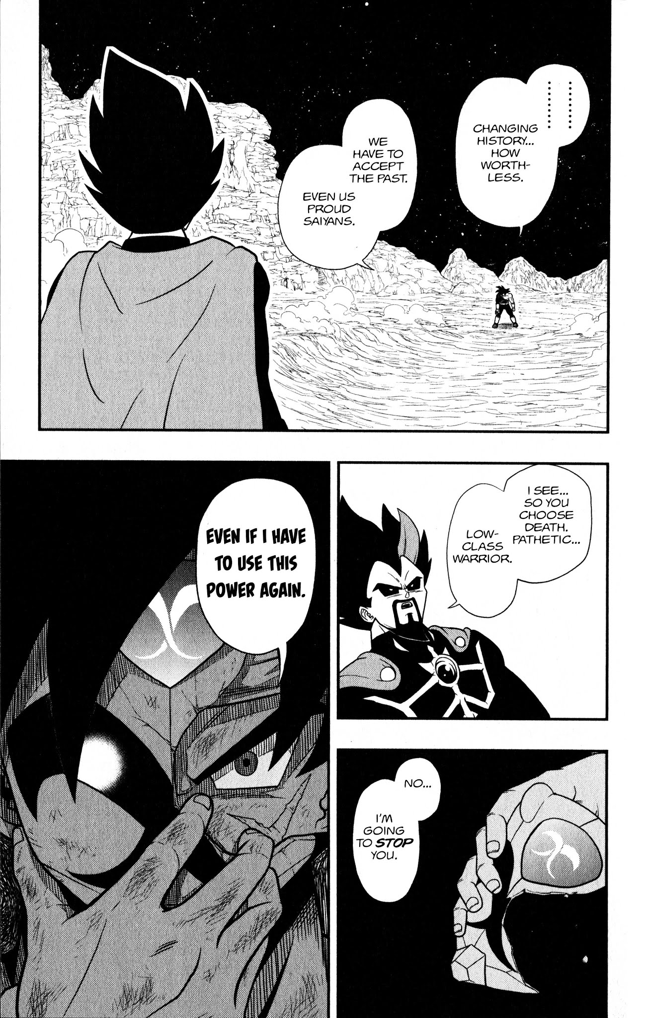 Super Dragon Ball Heroes: Dark Demon Realm Mission! Chapter 10 page 11 - Chapter 10: Masked Saiyans