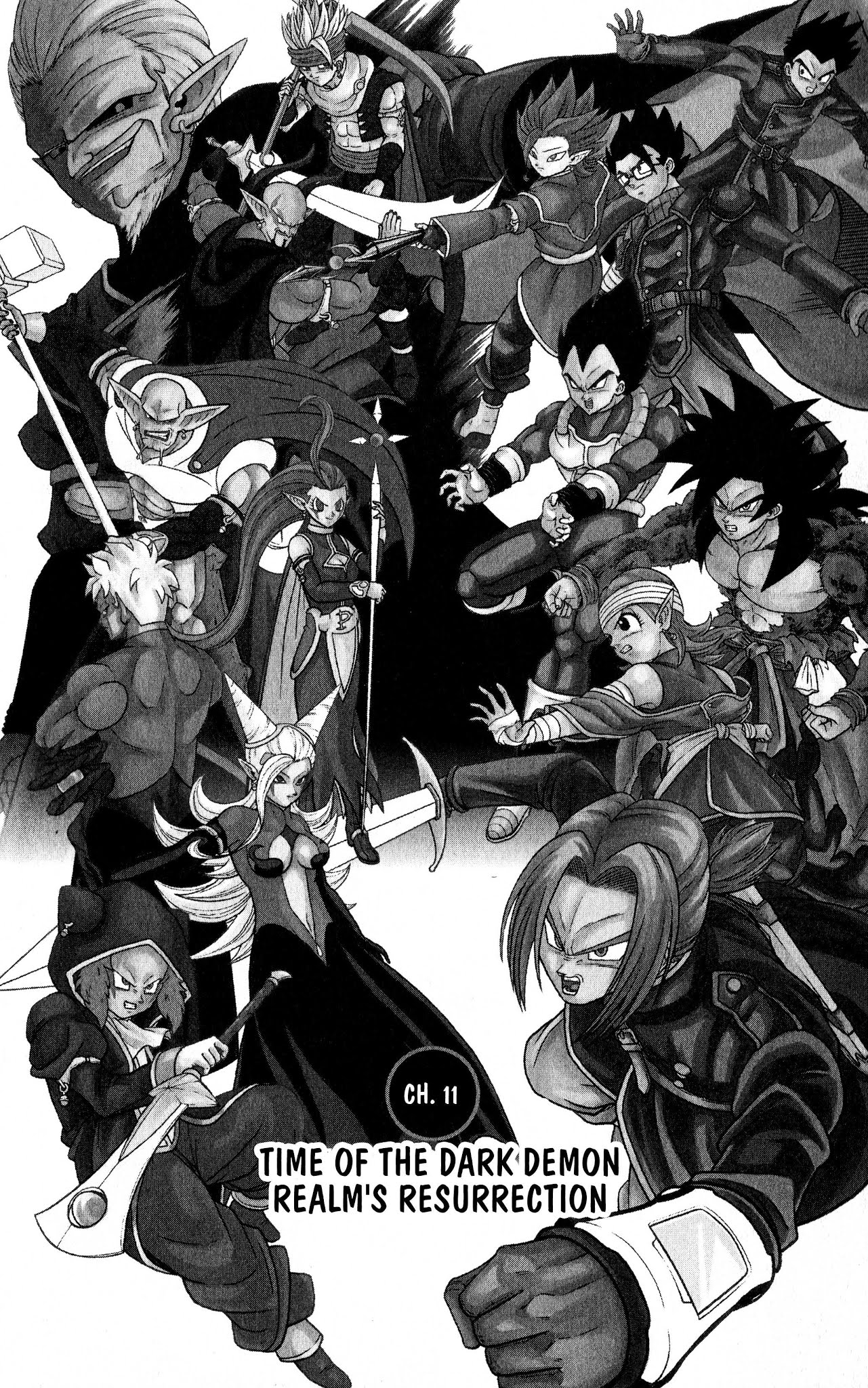 Super Dragon Ball Heroes: Dark Demon Realm Mission! Chapter 11 page 1 - Chapter 11: Time of the Dark Demon Realm's Resurrection