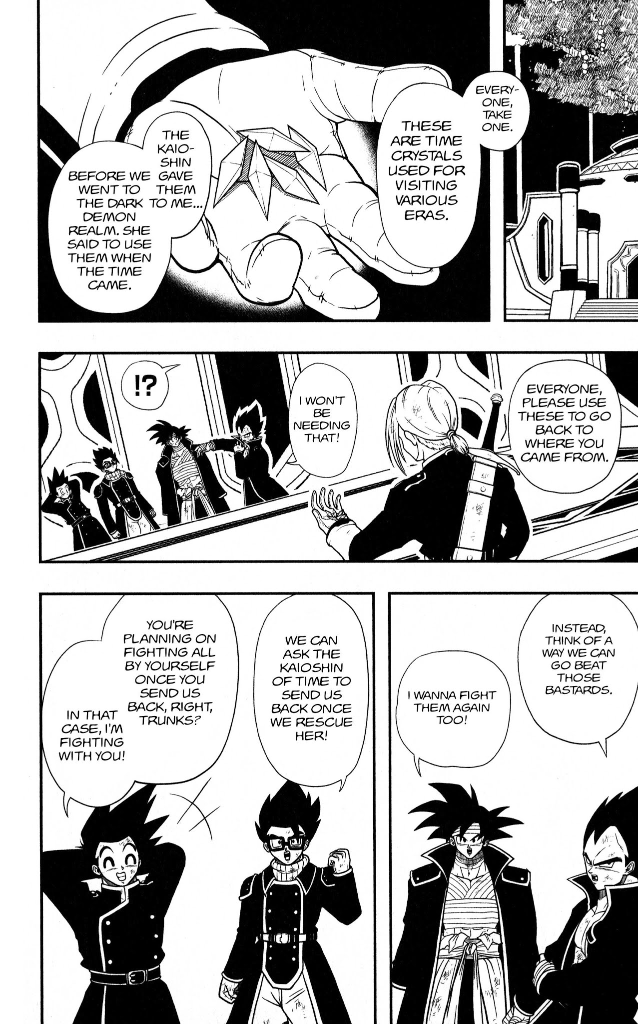Super Dragon Ball Heroes: Dark Demon Realm Mission! Chapter 11 page 40 - Chapter 11: Time of the Dark Demon Realm's Resurrection