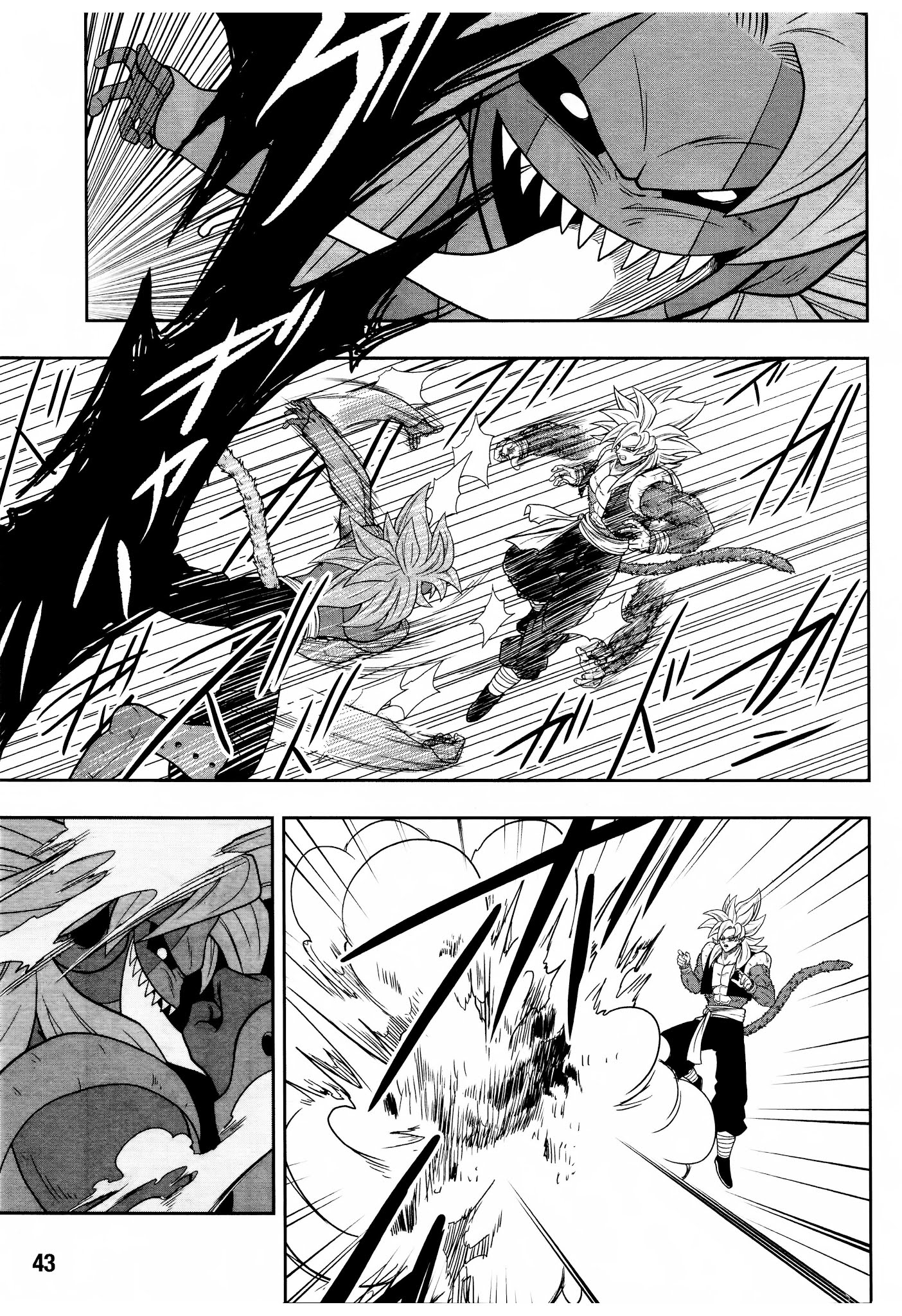 Super Dragon Ball Heroes: Dark Demon Realm Mission! Chapter 13 page 12 - Chapter 13: The Strongest and Most Wicked: Two Gogetas