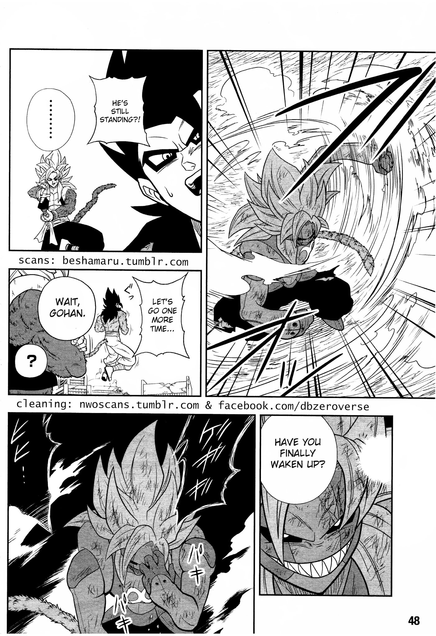 Super Dragon Ball Heroes: Dark Demon Realm Mission! Chapter 13 page 17 - Chapter 13: The Strongest and Most Wicked: Two Gogetas