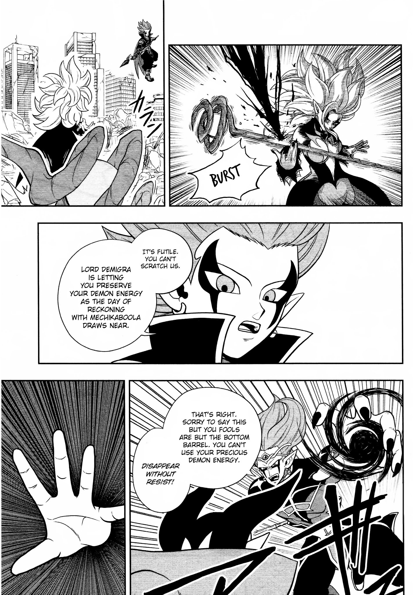 Super Dragon Ball Heroes: Dark Demon Realm Mission! Chapter 13 page 22 - Chapter 13: The Strongest and Most Wicked: Two Gogetas