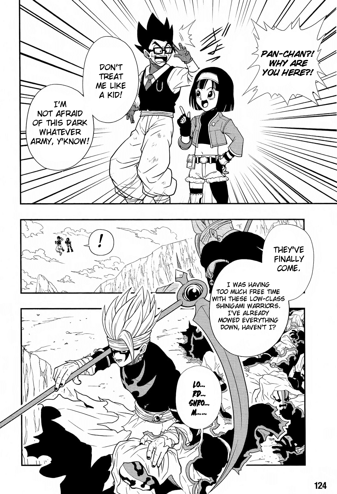 Super Dragon Ball Heroes: Dark Demon Realm Mission! Chapter 14 page 11 - Chapter 14: Decisive battle! Time Patrol vs. Dark Empire Army!!