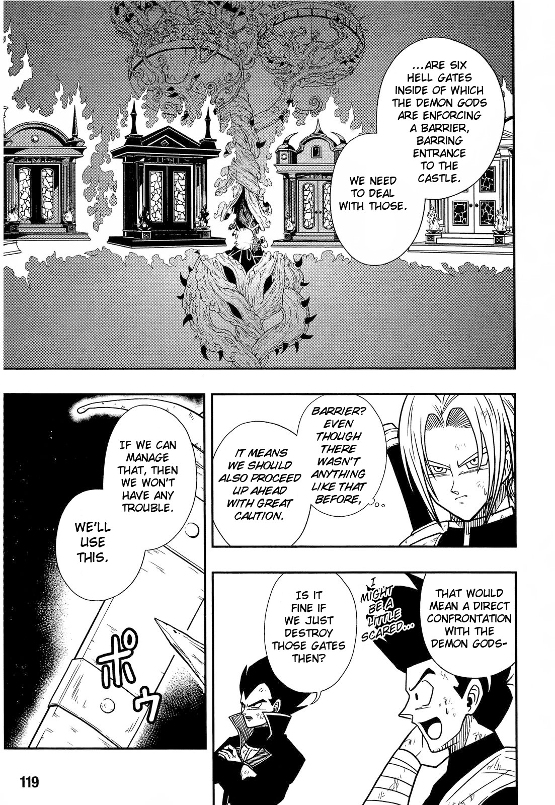 Super Dragon Ball Heroes: Dark Demon Realm Mission! Chapter 14 page 6 - Chapter 14: Decisive battle! Time Patrol vs. Dark Empire Army!!