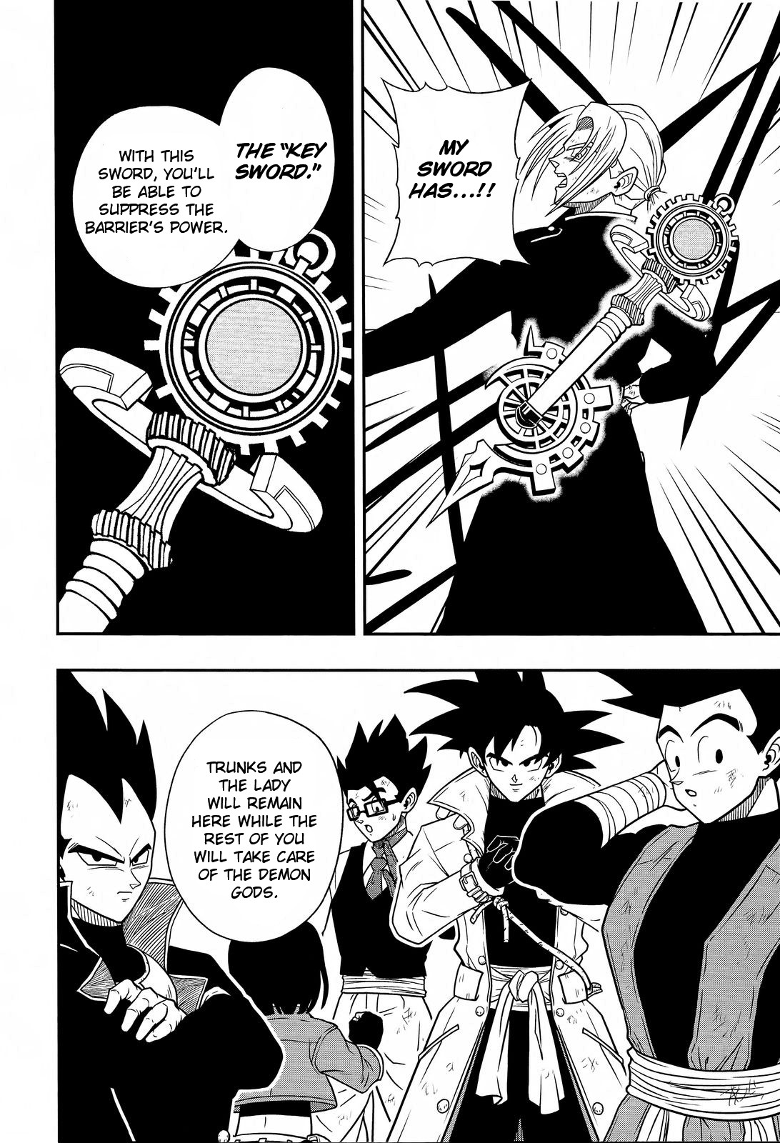 Super Dragon Ball Heroes: Dark Demon Realm Mission! Chapter 14 page 7 - Chapter 14: Decisive battle! Time Patrol vs. Dark Empire Army!!
