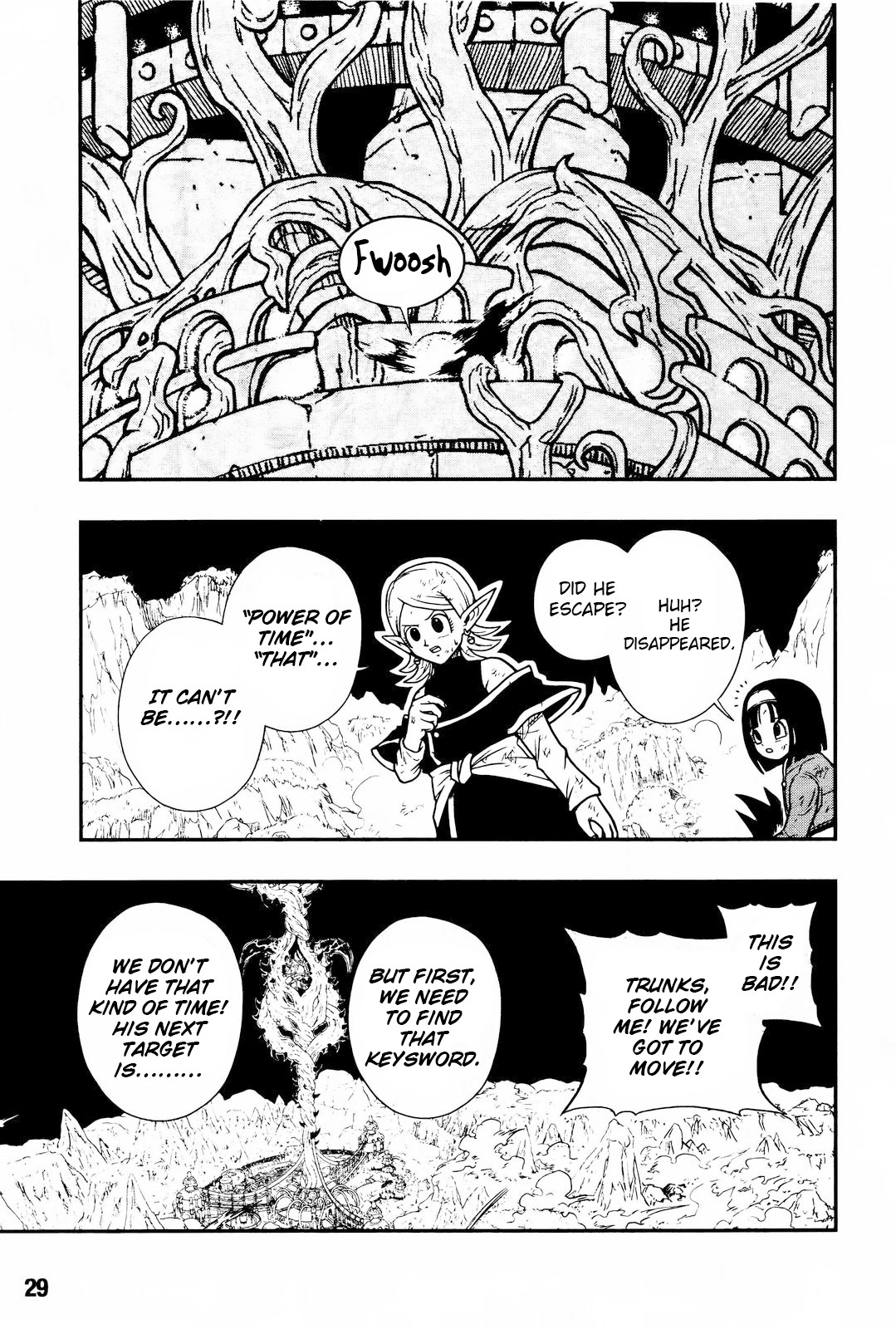 Super Dragon Ball Heroes: Dark Demon Realm Mission! Chapter 16 page 10 - Chapter 16: Travelling across time, Light and Darkness, collide their forces together!!