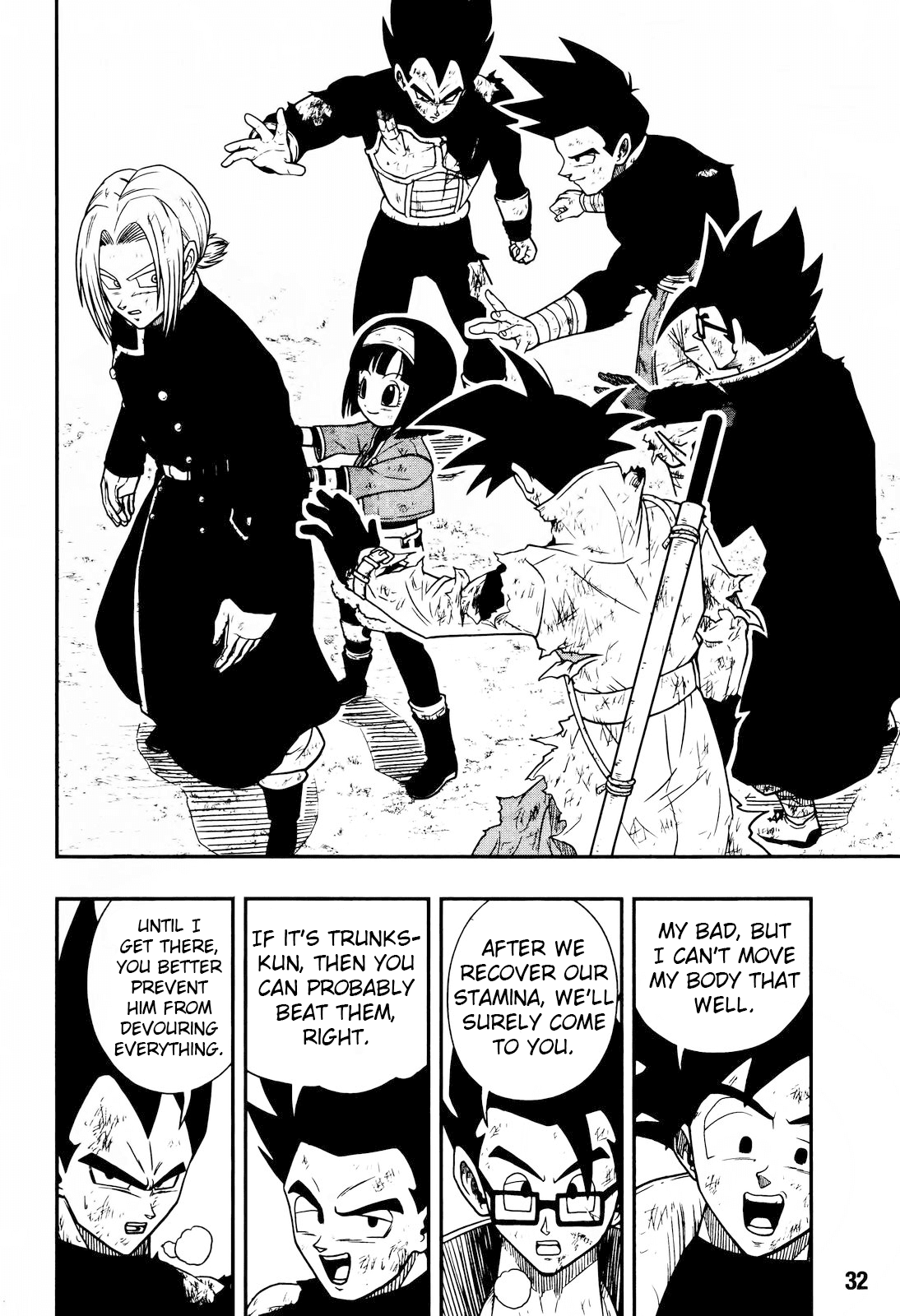 Super Dragon Ball Heroes: Dark Demon Realm Mission! Chapter 16 page 13 - Chapter 16: Travelling across time, Light and Darkness, collide their forces together!!