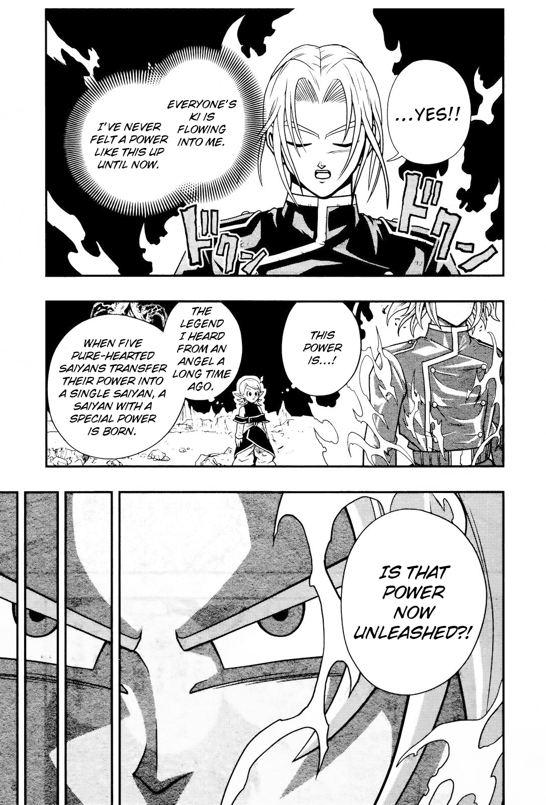 Super Dragon Ball Heroes: Dark Demon Realm Mission! Chapter 16 page 14 - Chapter 16: Travelling across time, Light and Darkness, collide their forces together!!