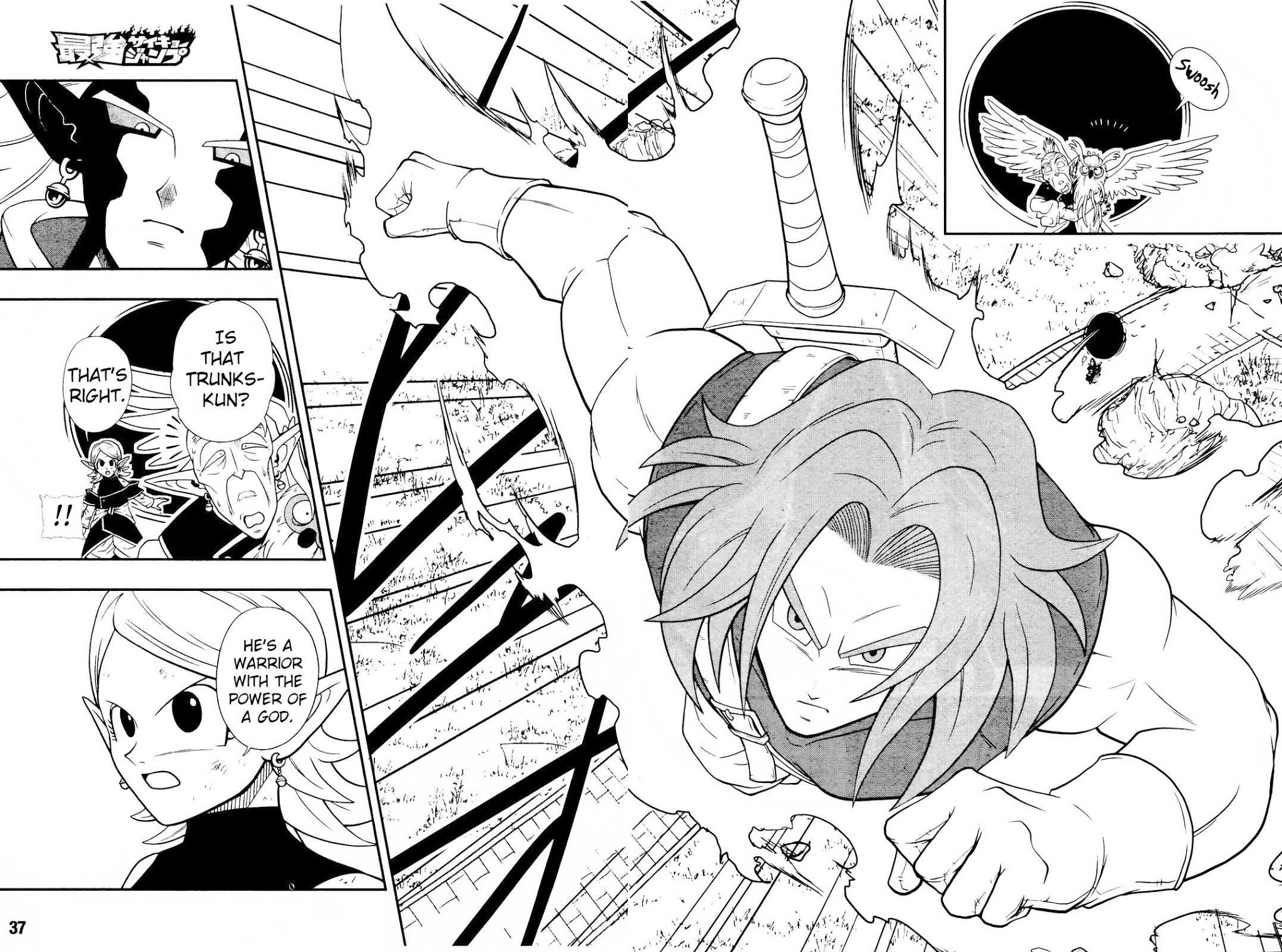 Super Dragon Ball Heroes: Dark Demon Realm Mission! Chapter 16 page 17 - Chapter 16: Travelling across time, Light and Darkness, collide their forces together!!
