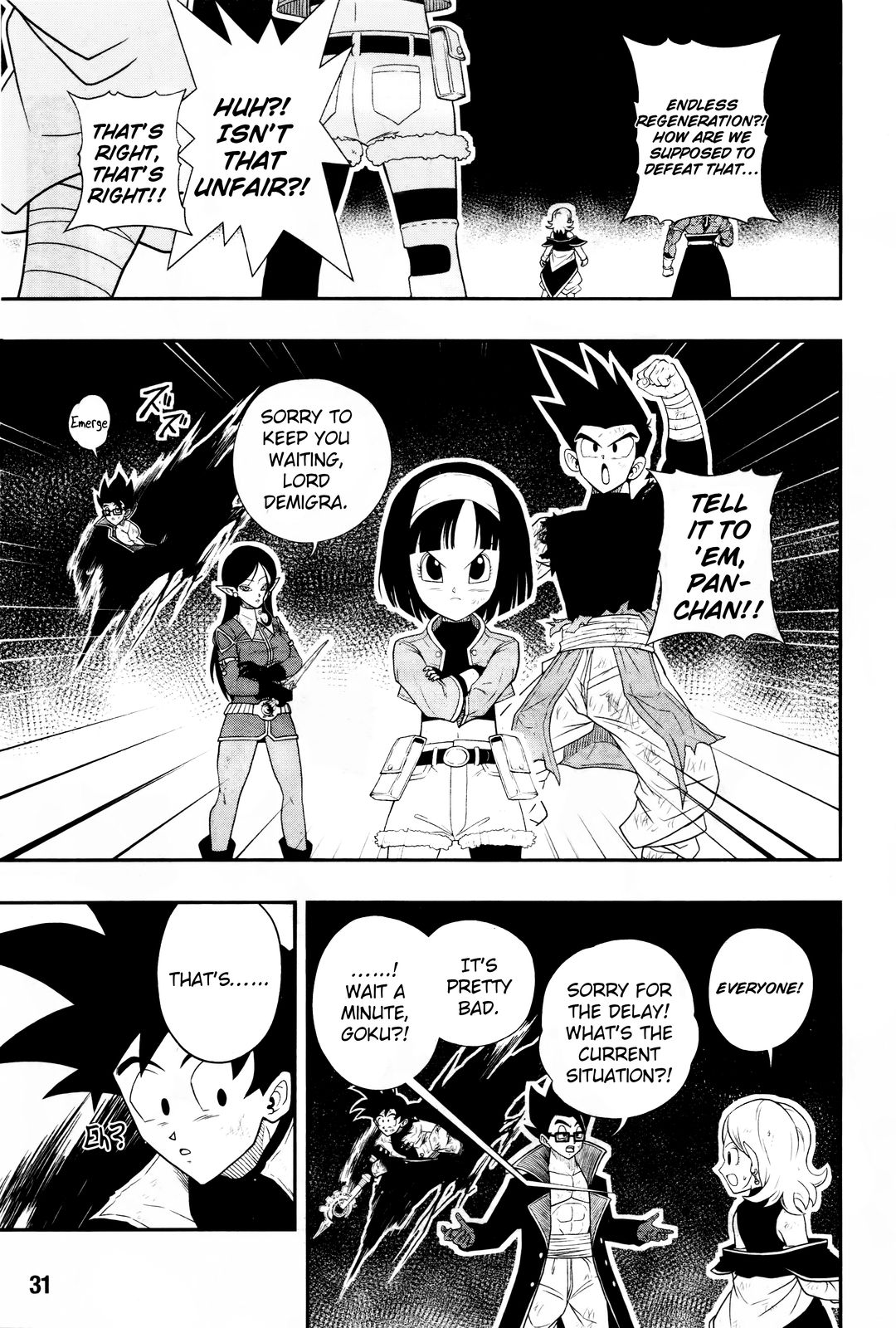 Super Dragon Ball Heroes: Dark Demon Realm Mission! Chapter 17 page 12 - Chapter 17: The final decisive battle!!