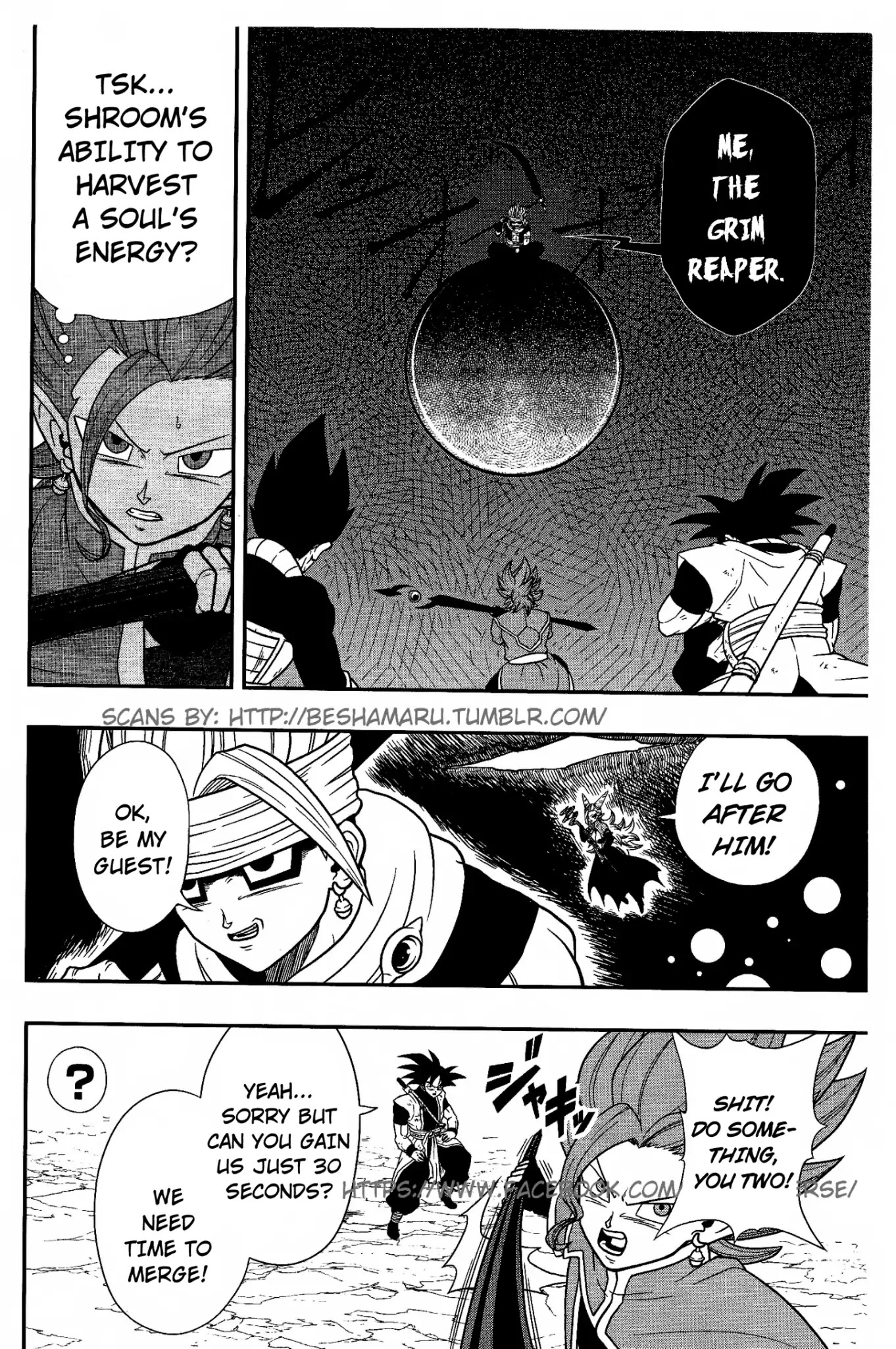 Super Dragon Ball Heroes: Dark Demon Realm Mission! Chapter 7 page 24 - Chapter 7: The Fifth Demon God, a Man Known as the Grim Reaper