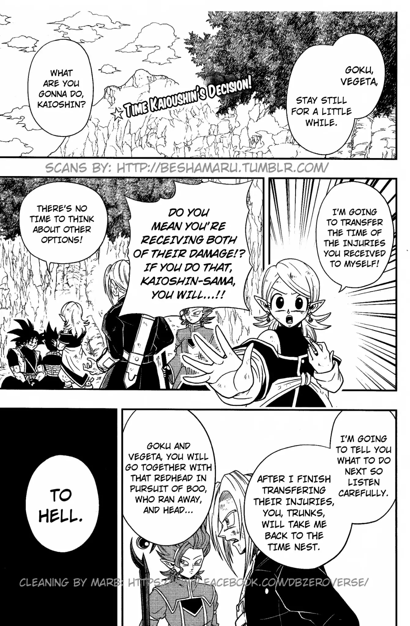 Super Dragon Ball Heroes: Dark Demon Realm Mission! Chapter 7 page 3 - Chapter 7: The Fifth Demon God, a Man Known as the Grim Reaper
