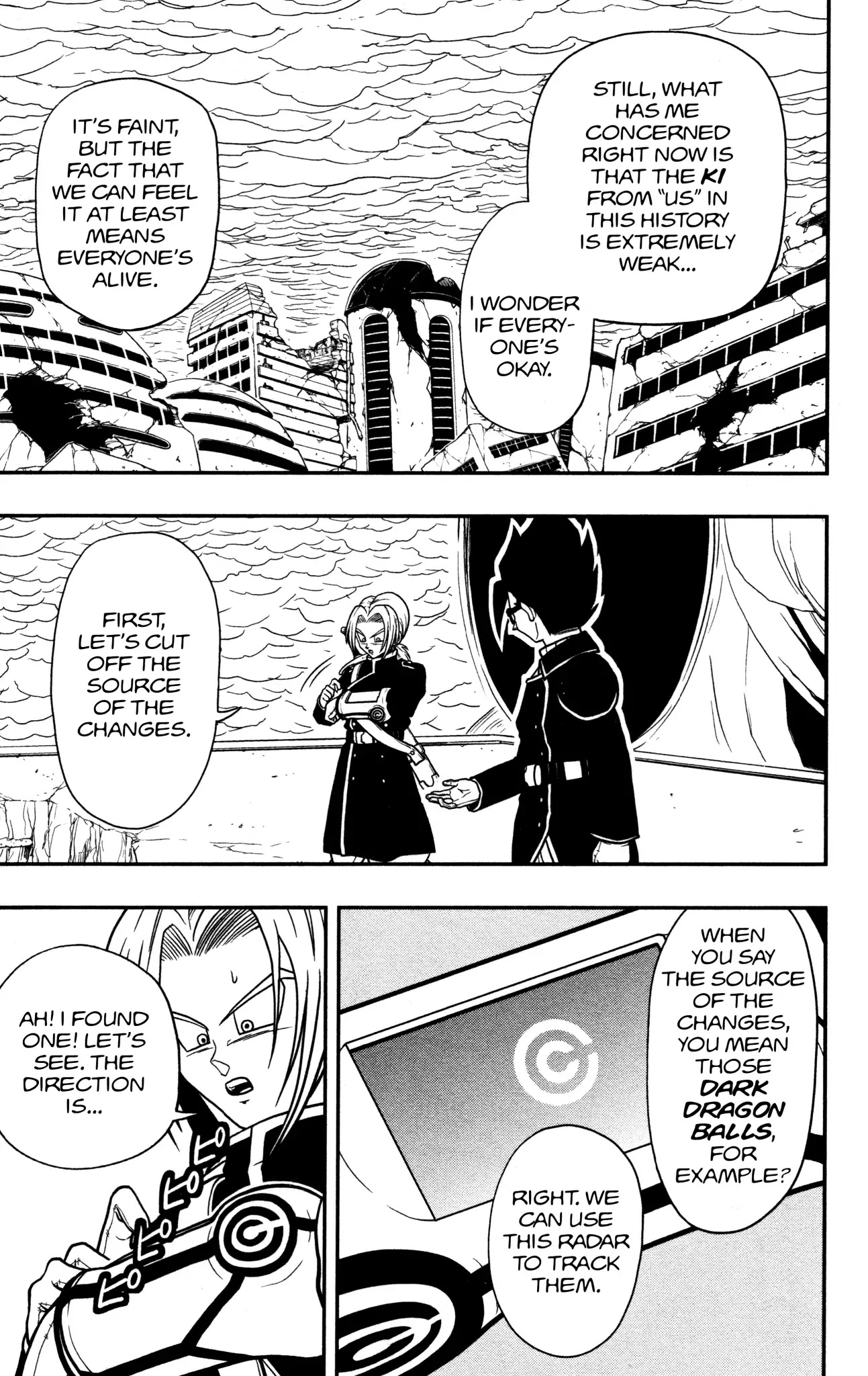 Super Dragon Ball Heroes: Dark Demon Realm Mission! Chapter 8 page 8 - Chapter 8: Giant of Darkness