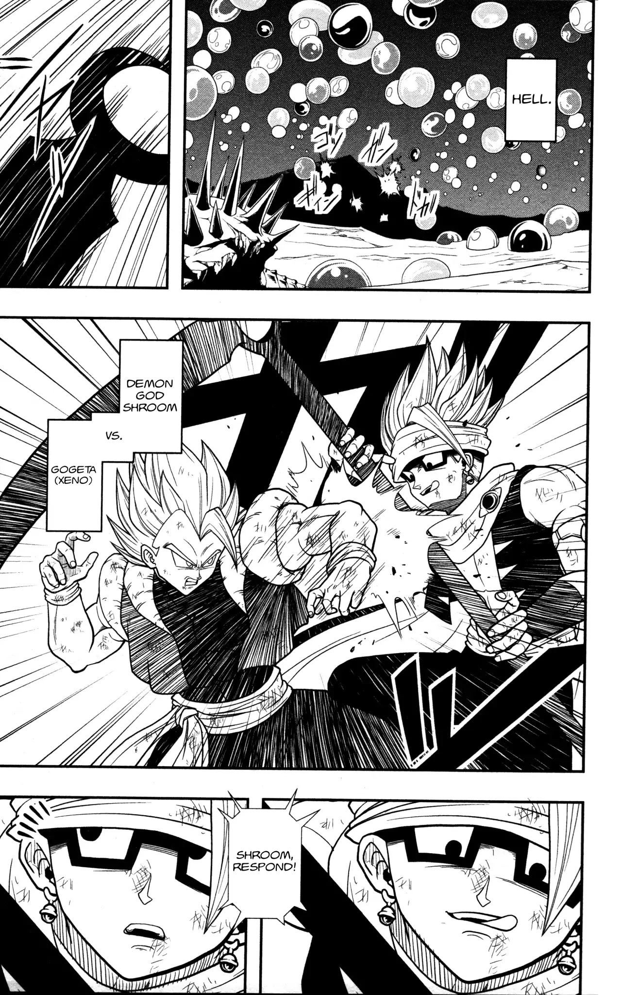 Super Dragon Ball Heroes: Dark Demon Realm Mission! Chapter 9 page 1 - Chapter 9: The Last Dark Dragon Ball