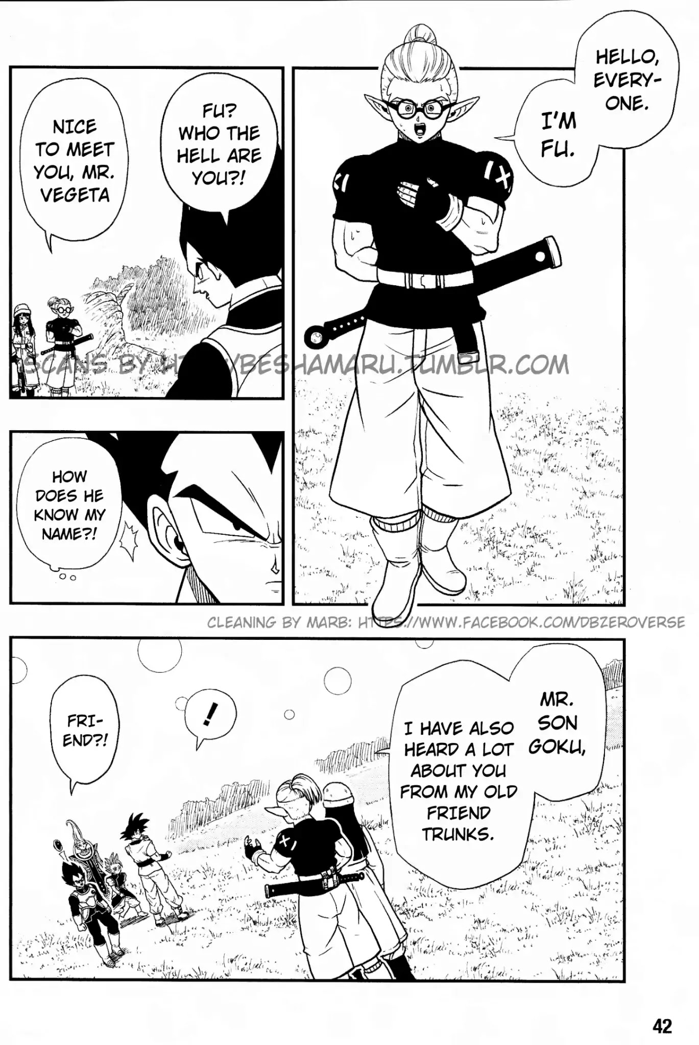 Super Dragon Ball Heroes: Universe Mission Chapter 1 page 8 - Chapter 1: The Experiment!