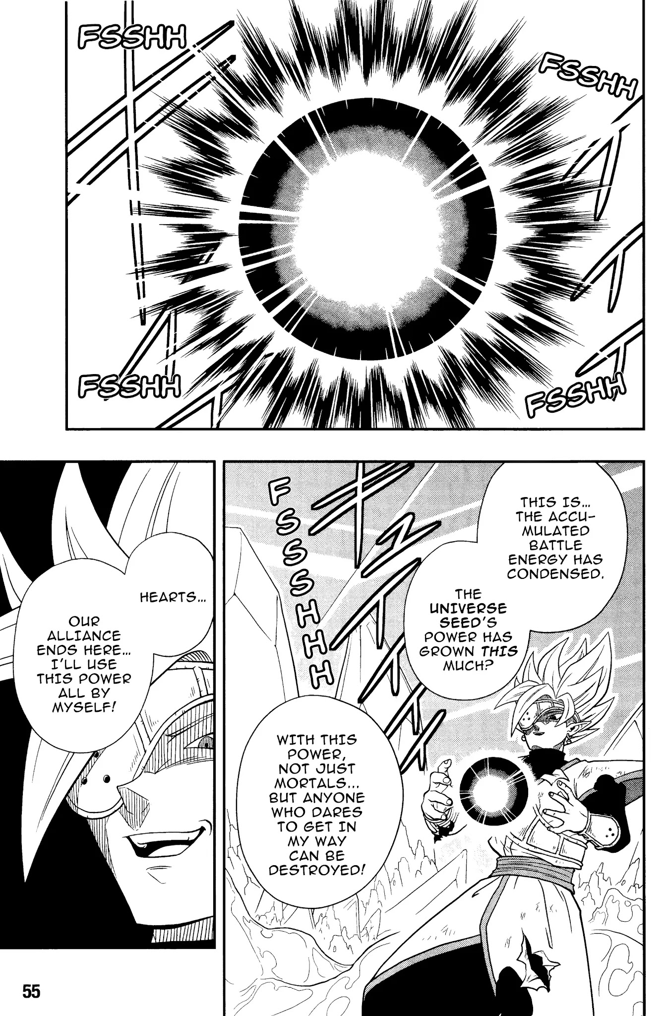Super Dragon Ball Heroes: Universe Mission Chapter 10 page 4 - Chapter 10: The Universe Seed