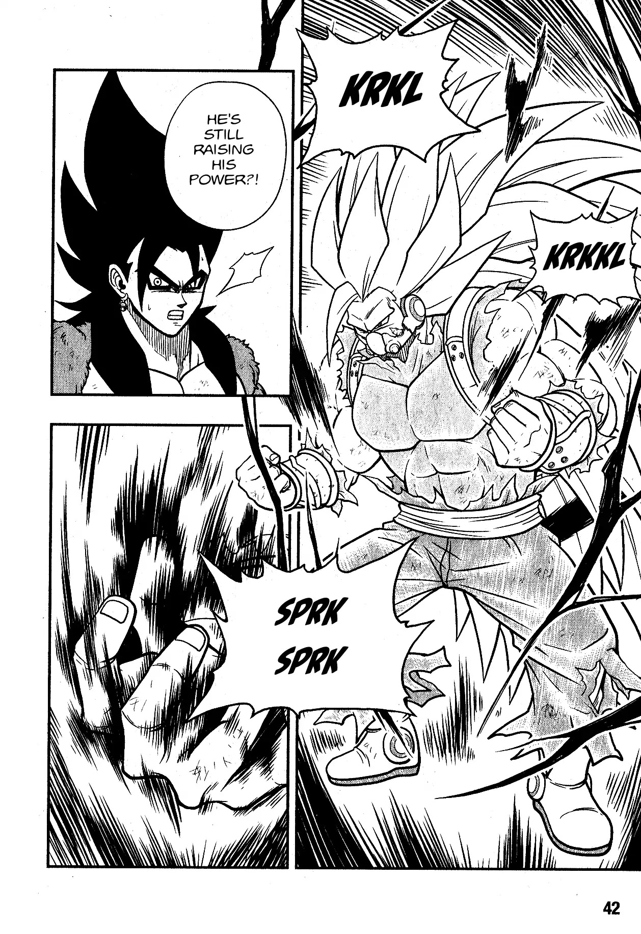 Super Dragon Ball Heroes: Universe Mission Chapter 5 page 15 - Chapter 5: The ones who saved Goku and Vegeta are none other than themselves!!