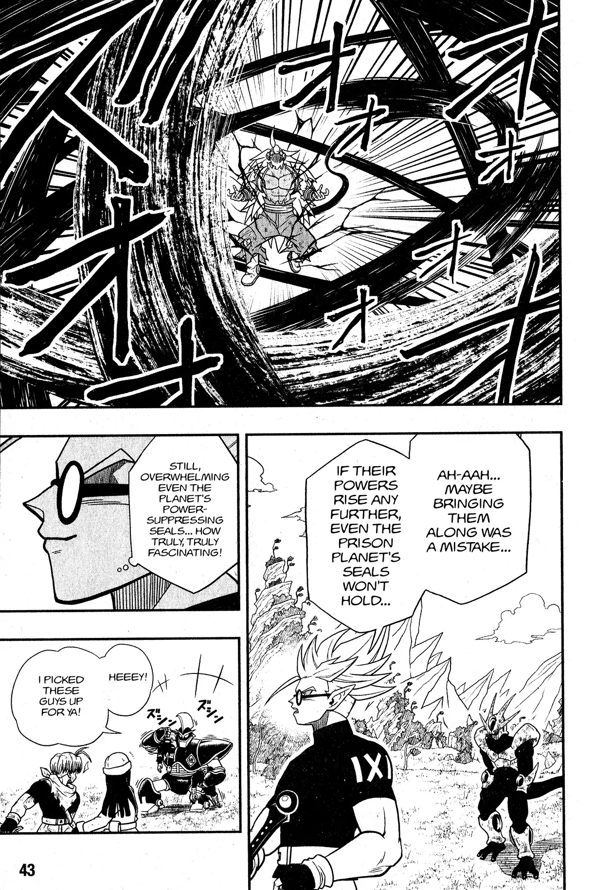 Super Dragon Ball Heroes: Universe Mission Chapter 5 page 16 - Chapter 5: The ones who saved Goku and Vegeta are none other than themselves!!