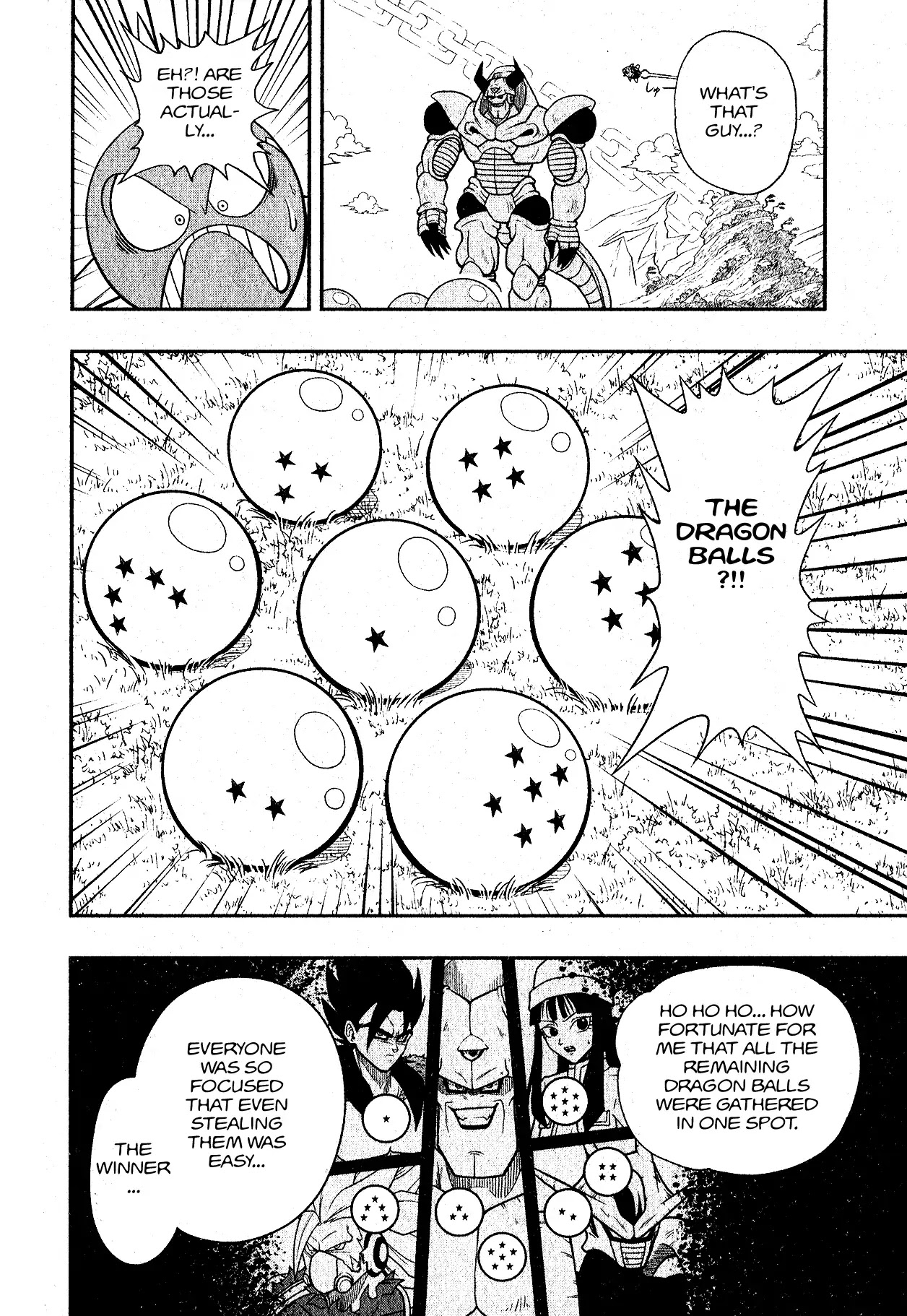 Super Dragon Ball Heroes: Universe Mission Chapter 5 page 24 - Chapter 5: The ones who saved Goku and Vegeta are none other than themselves!!