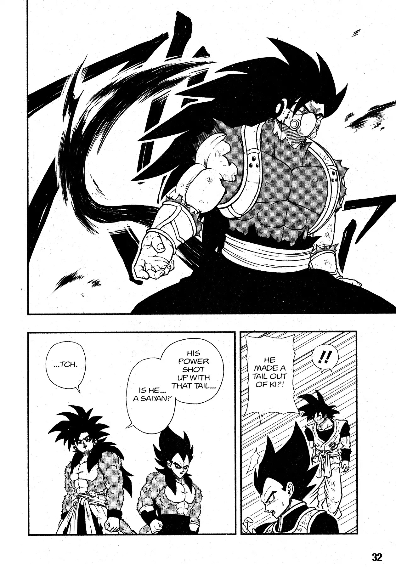 Super Dragon Ball Heroes: Universe Mission Chapter 5 page 5 - Chapter 5: The ones who saved Goku and Vegeta are none other than themselves!!