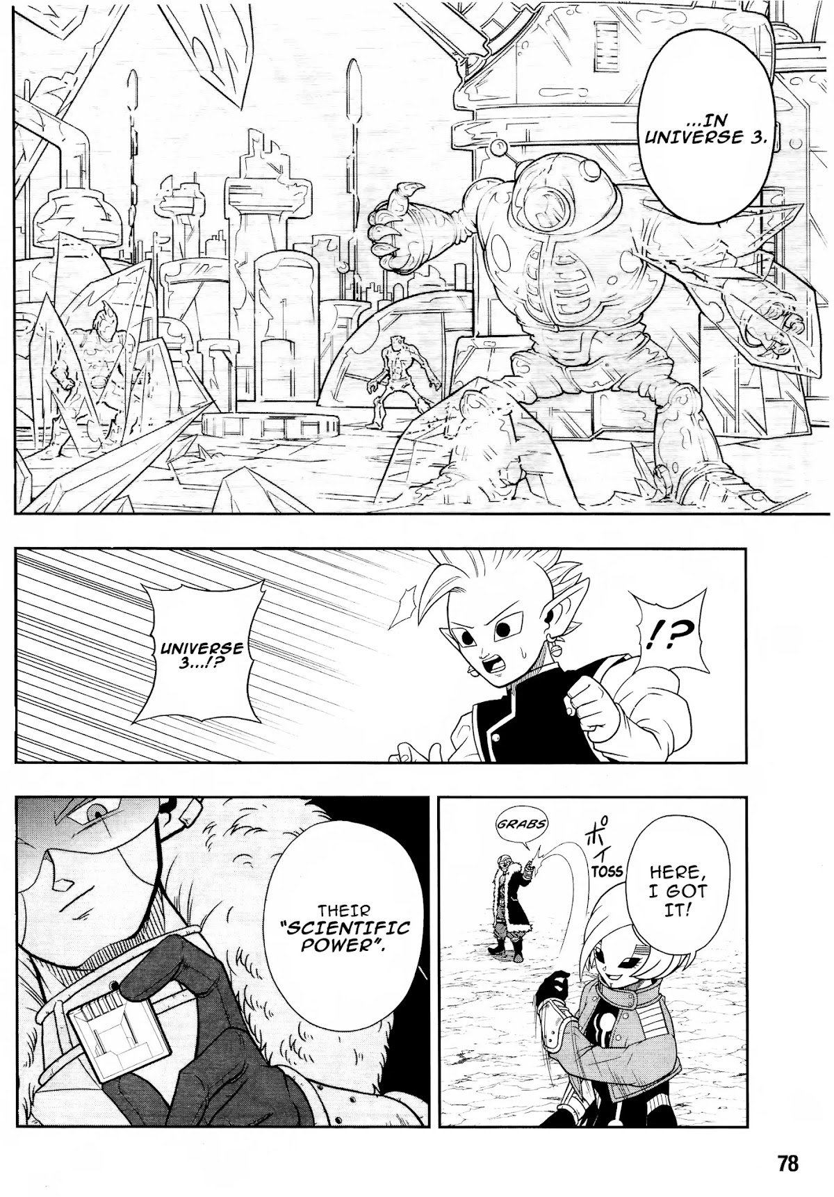 Super Dragon Ball Heroes: Universe Mission Chapter 8 page 11 - Chapter 8: Counterattack