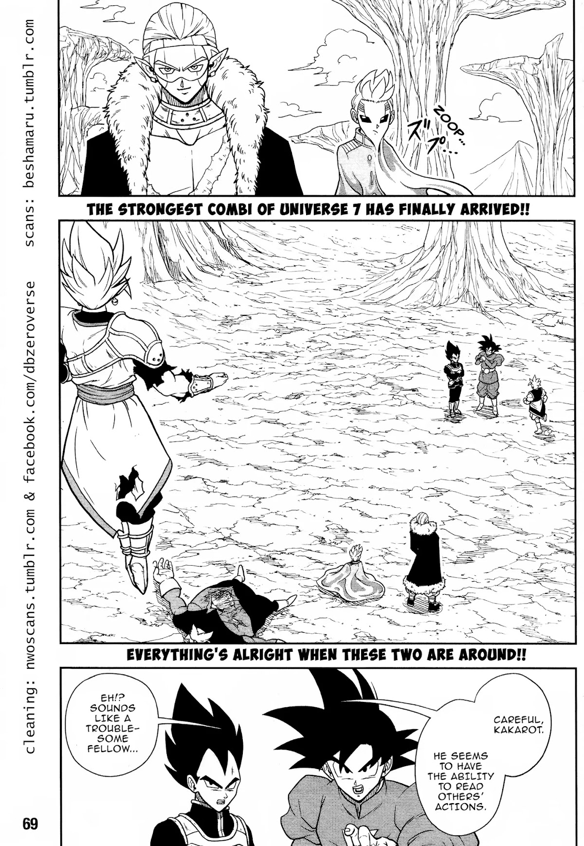 Super Dragon Ball Heroes: Universe Mission Chapter 8 page 3 - Chapter 8: Counterattack