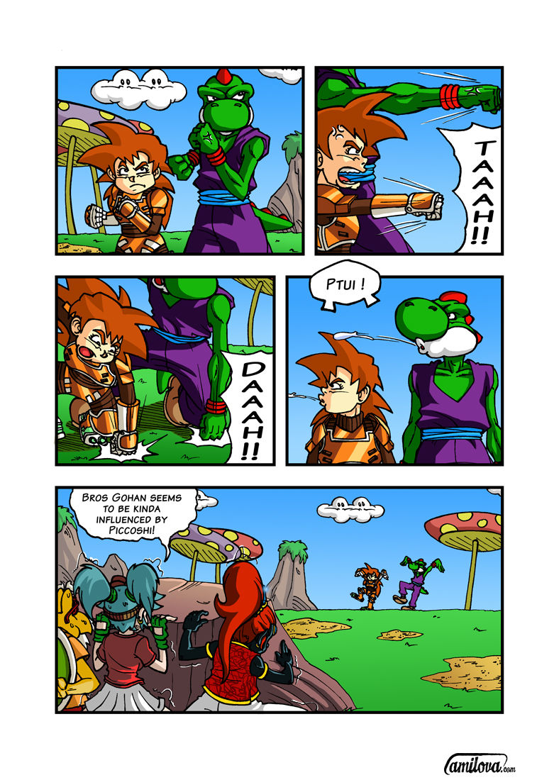 Super Dragon Bros Z Chapter 4 page 1 - Chapter 4 : Super Dragon Bros 4 - chapter 4