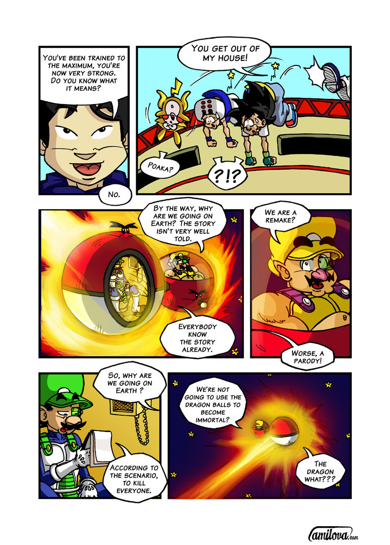 Super Dragon Bros Z Chapter 4 page 12 - Chapter 4 : Super Dragon Bros 4 - chapter 4