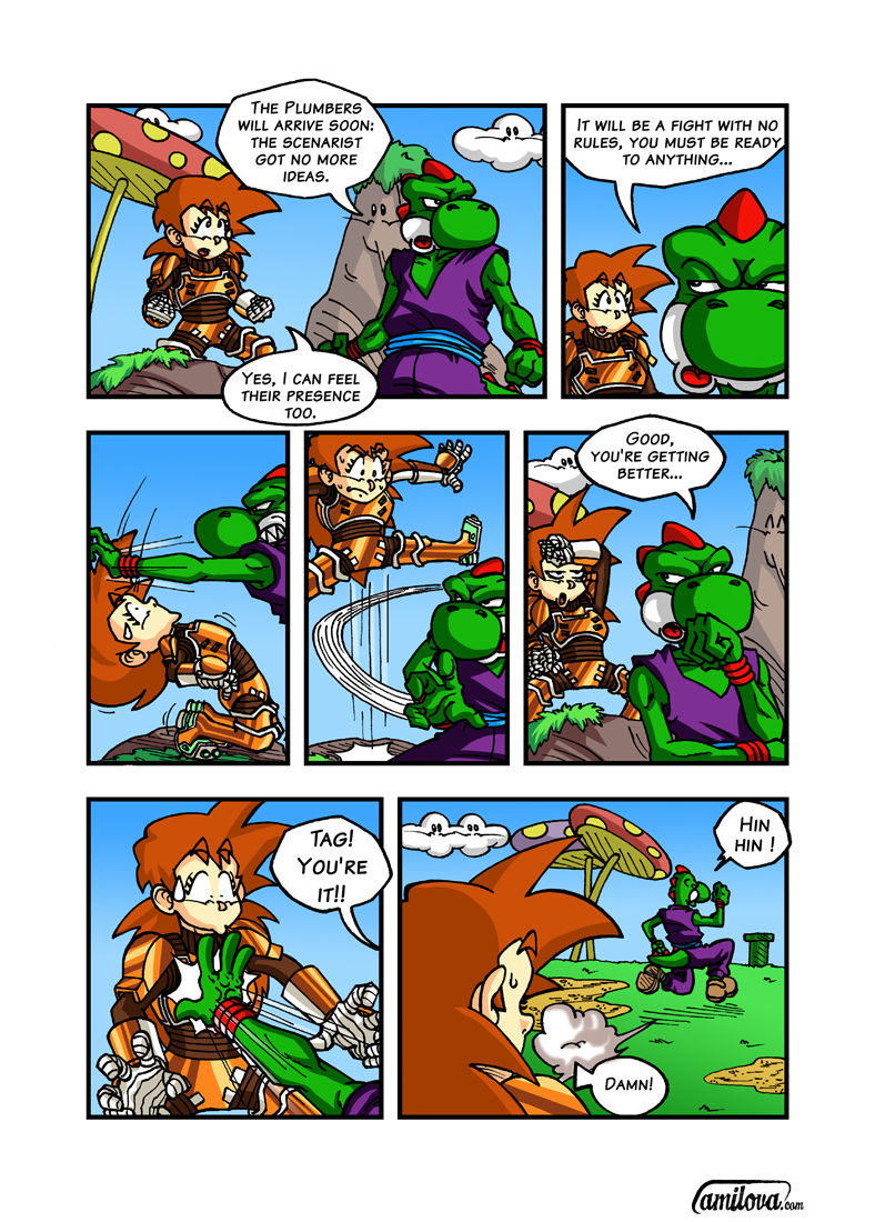 Super Dragon Bros Z Chapter 4 page 14 - Chapter 4 : Super Dragon Bros 4 - chapter 4