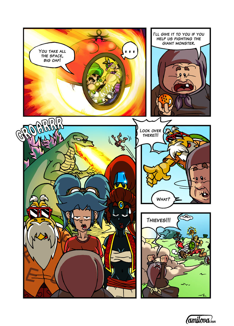 Super Dragon Bros Z Chapter 4 page 4 - Chapter 4 : Super Dragon Bros 4 - chapter 4