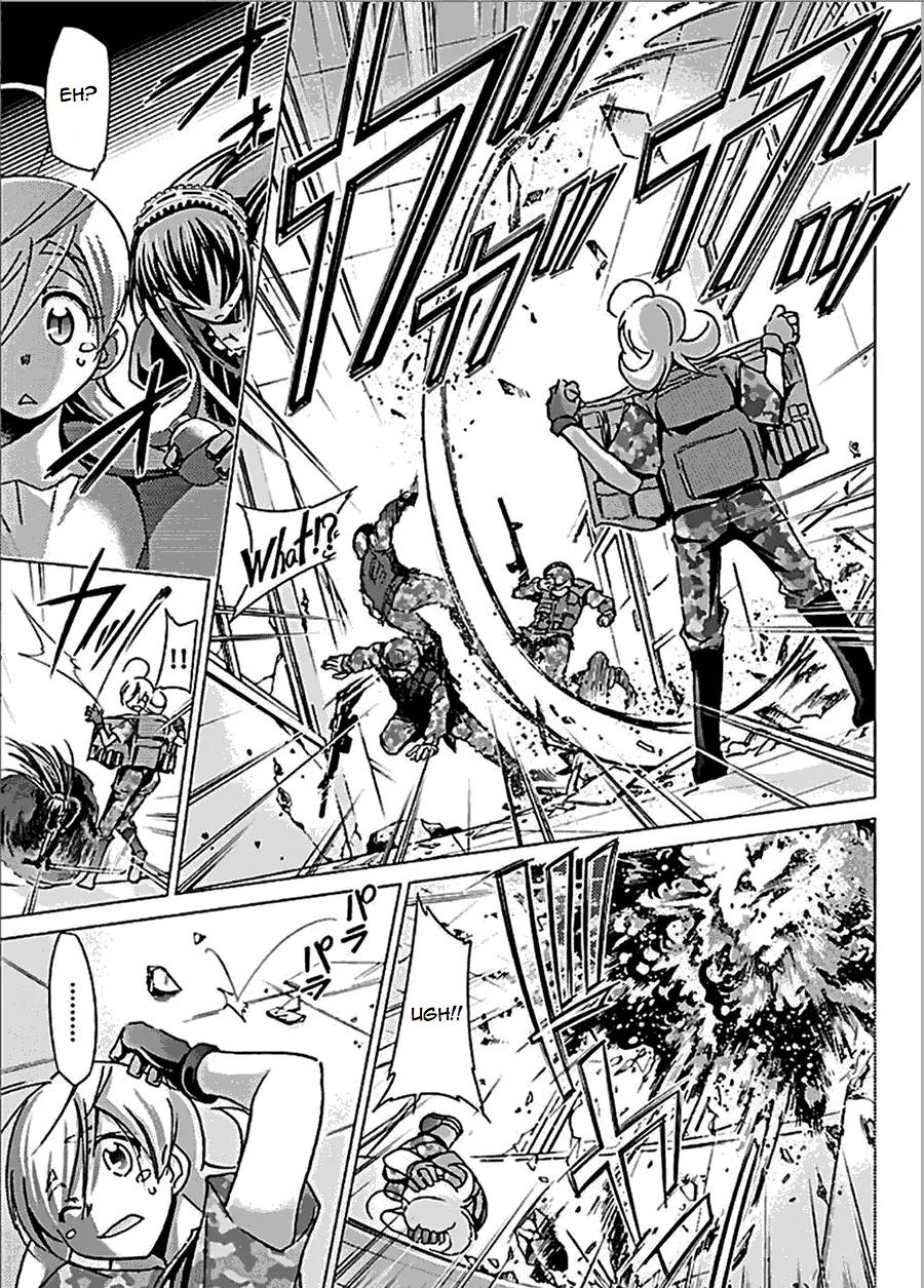 Super-Dreadnought Girl 4946 Chapter 27 page 14 - Chapter 27: scene#27 - Enemy of Humanity